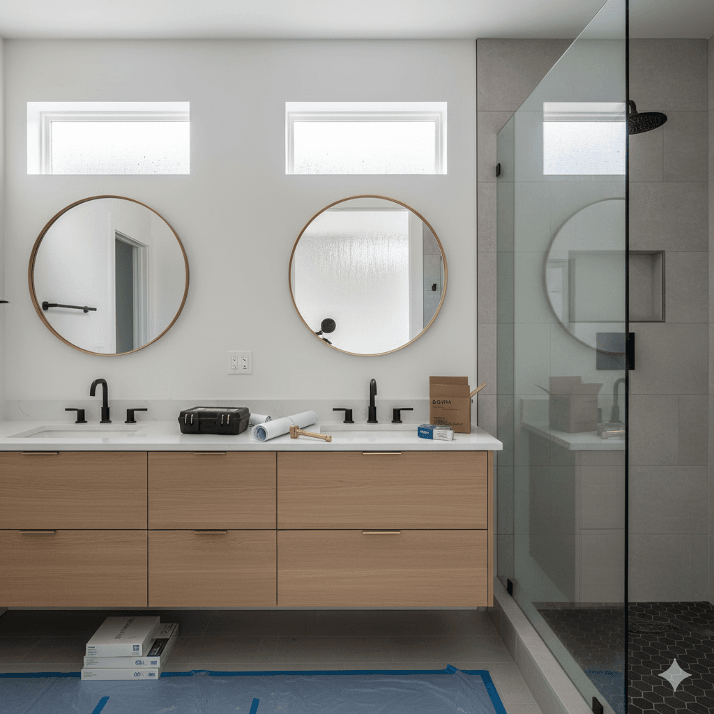 bathroom remodel cost Seattle - Elite Team Builders Inc