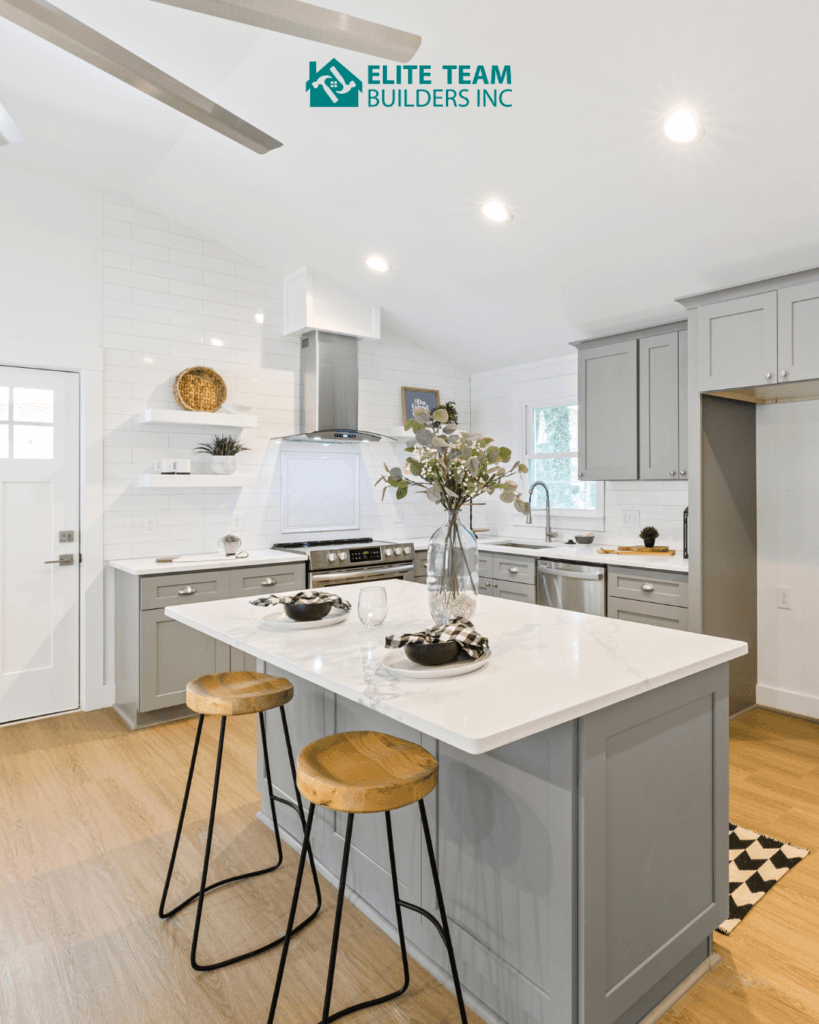 Elite Team Builders kitchen remodel