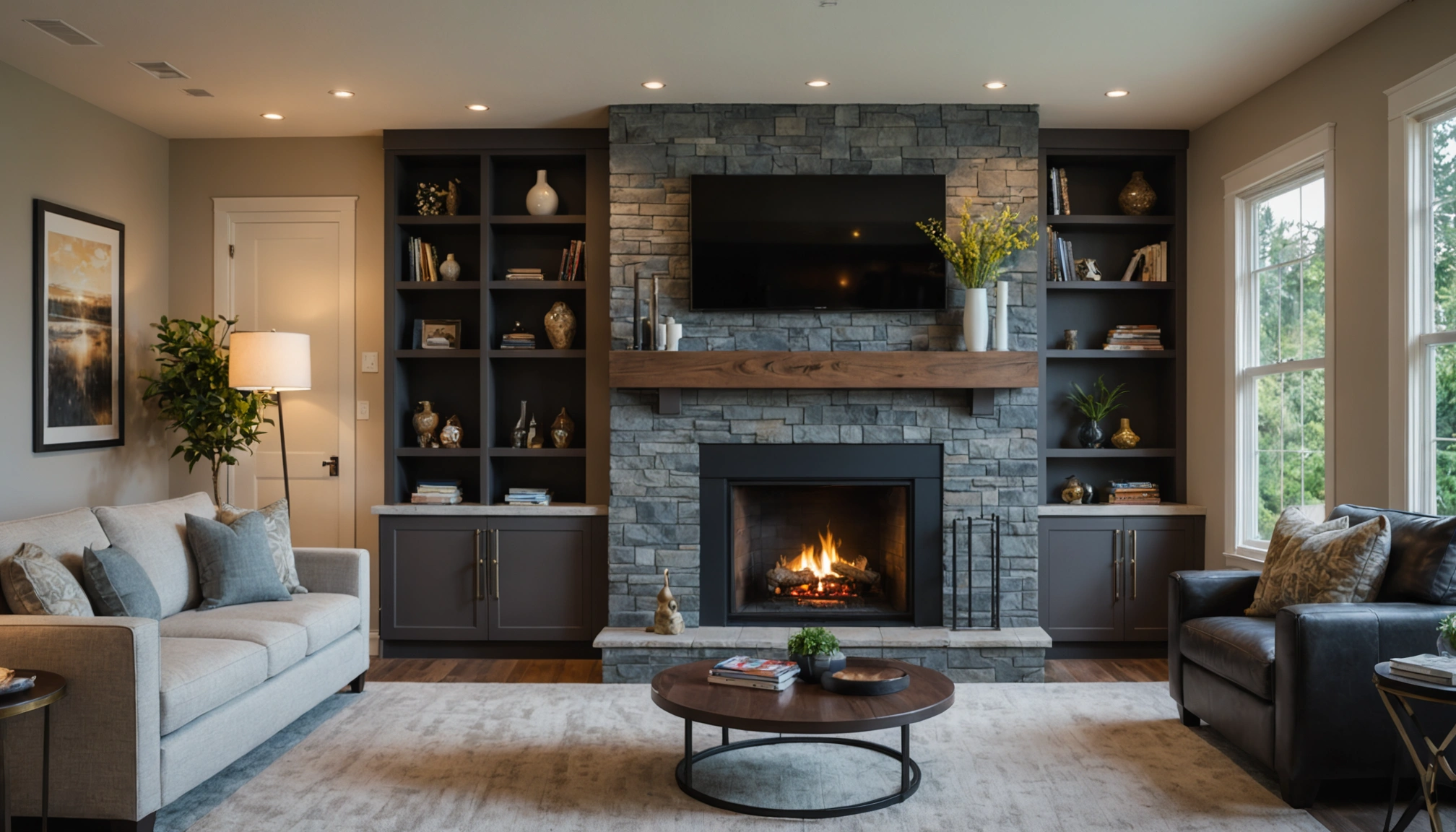 Kirkland Fireplace Facade Remodel Planning 1 fireplace facade remodel Kirkland WA | slot 1