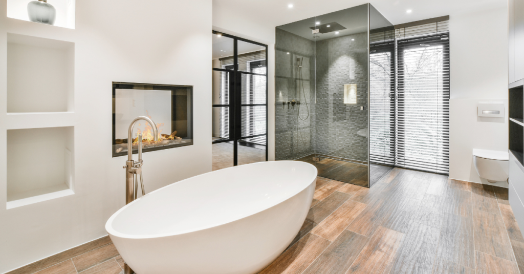 modern bathroom remodeling Bellevue | Elite Team Builders Inc.